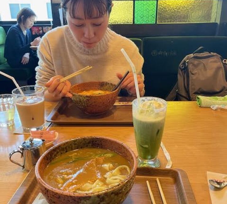中川さんとランチ